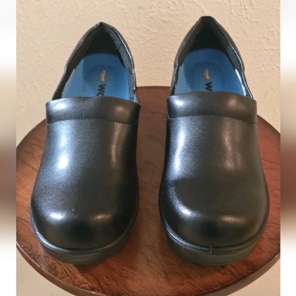 Dr. Scholl’s Dynamo Slip-On Work Shoes  Black –Women’s 7.5 Slip & Oil Resistant